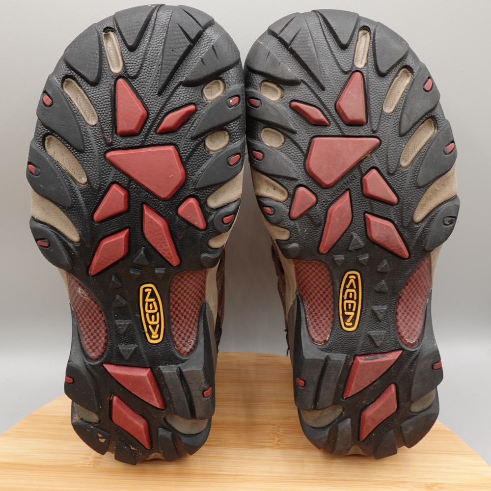 KEEN ESD Utility Shoes‎ Women's 6.5 ASTM F2892-11 Steel Toe Work Shoe Brown - Picture 7 of 9